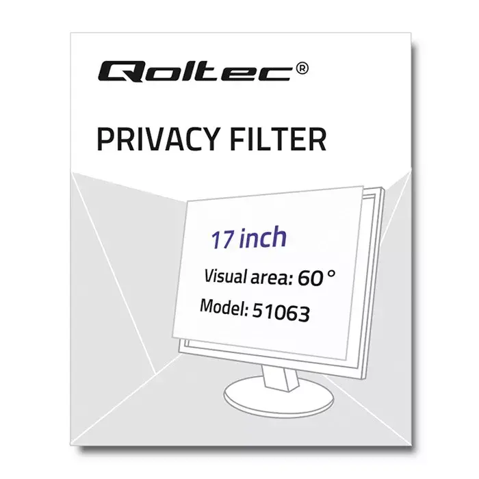Rāmja bez privātuma filtrs Qoltec 51063 Photo 2