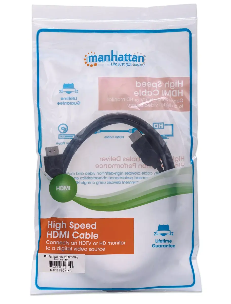 HDMI kabelis Manhattan HDMM6 Photo 4