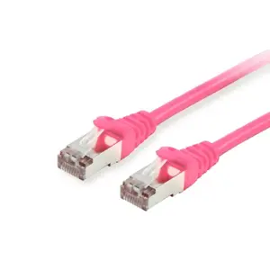 Сетевой кабель Equip Cat.6 S/FTP Patch Cable RJ-45 3.0m Розовый