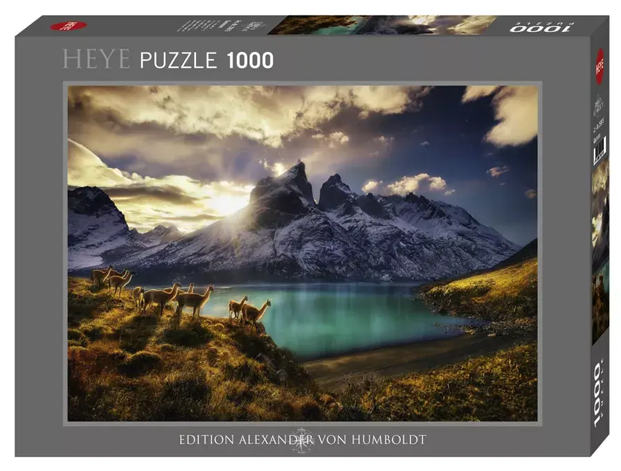 Heye Guanacos Puzle 1000 Gabaliņi Ainava