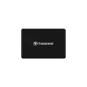 Transcend RDF8 karšu lasītājs Micro-USB Melns