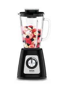 Настольный блендер Tefal BlendForce II BL4358 800 Вт 1.25 л стеклянный кувшин черный и матовая сталь
