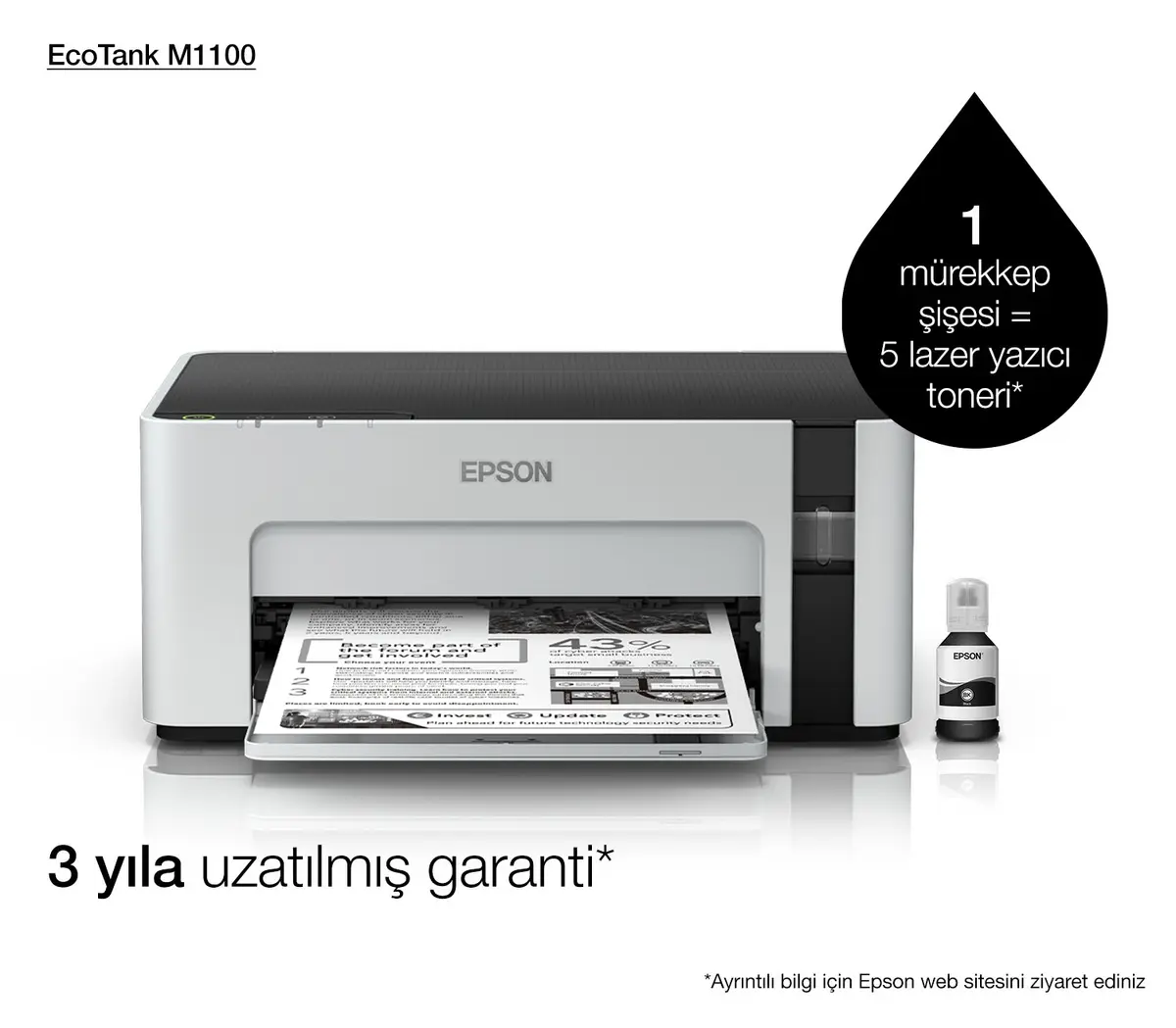 Струйный принтер Epson EcoTank M1100 Photo 10