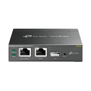 Аппаратный контроллер TP-Link Omada OC200 с процессором 1200 МГц, памятью 1024 МБ DDR3, слотом Kensington и внутренними антэнами
