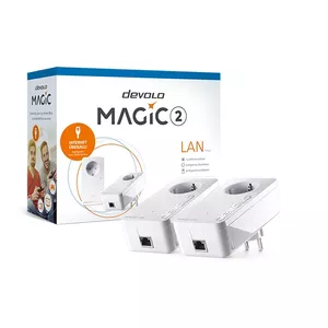 Devolo Magic 2 LAN 2400 Mbit/s Ethernet LAN White 2 pc(s)