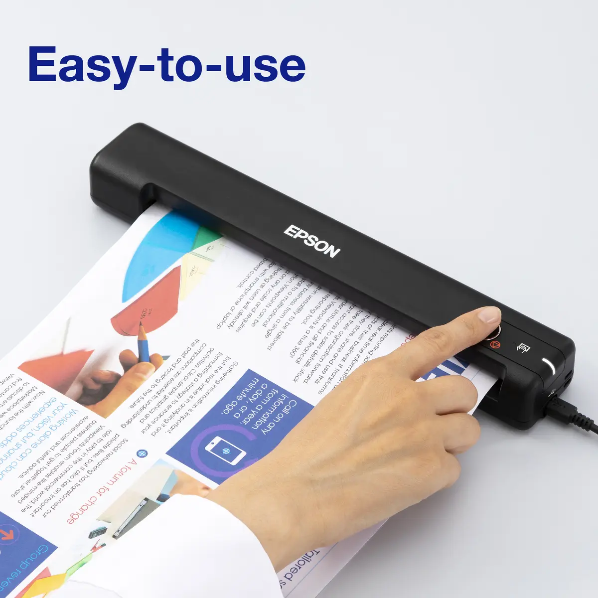 Epson WorkForce ES-50 Rokas skeneris Photo 4