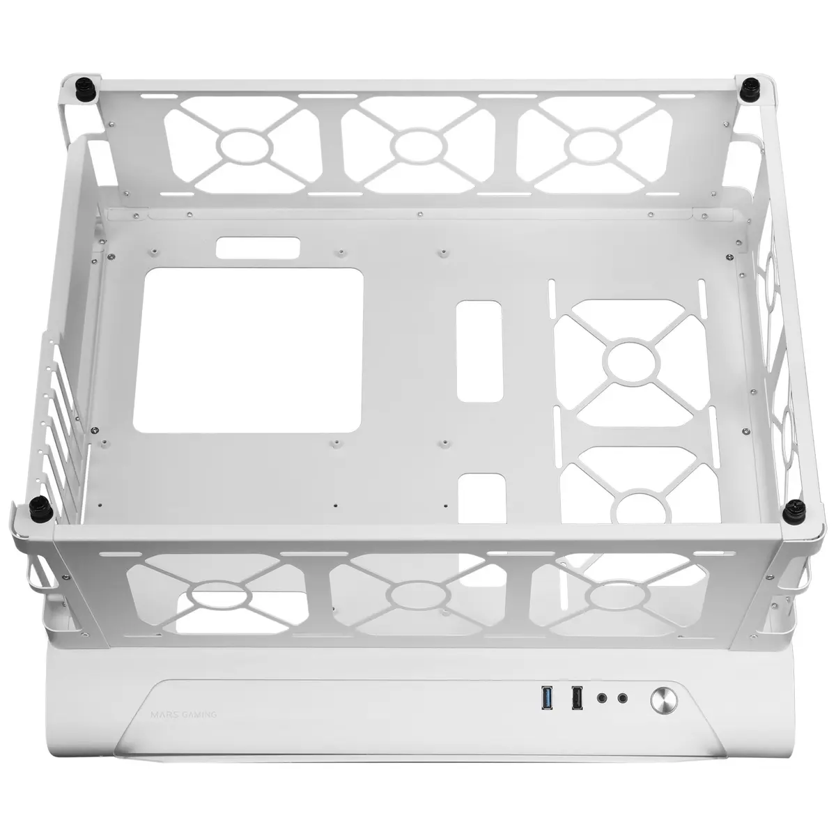 Datora korpuss Mars Gaming MCB White Photo 8