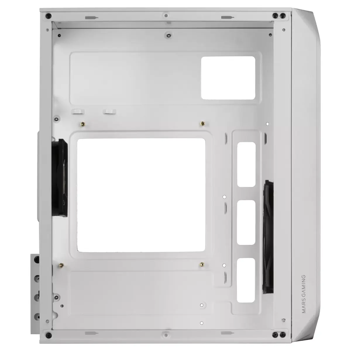 Mars Gaming MC-S2 White Micro-ATX PC Case Photo 11