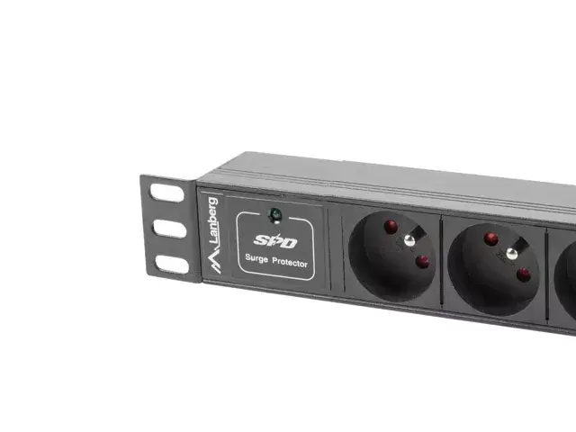 Jaudas sadales iekārta PDU Lanberg PDU-03E-0200-IEC-BK Photo 4