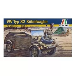 Italeri VW Typ 82 Kubelwagen Light armored vehicle model Montāžas komplekts 1:35