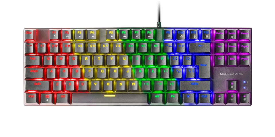 Klaviatūra Mars Gaming MK80 USB QWERTY