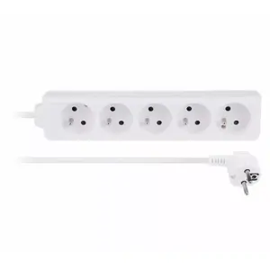 Удлинитель питания LIBOX LB0084-1,5 — 5 розеток, длина 1,5 м, белый