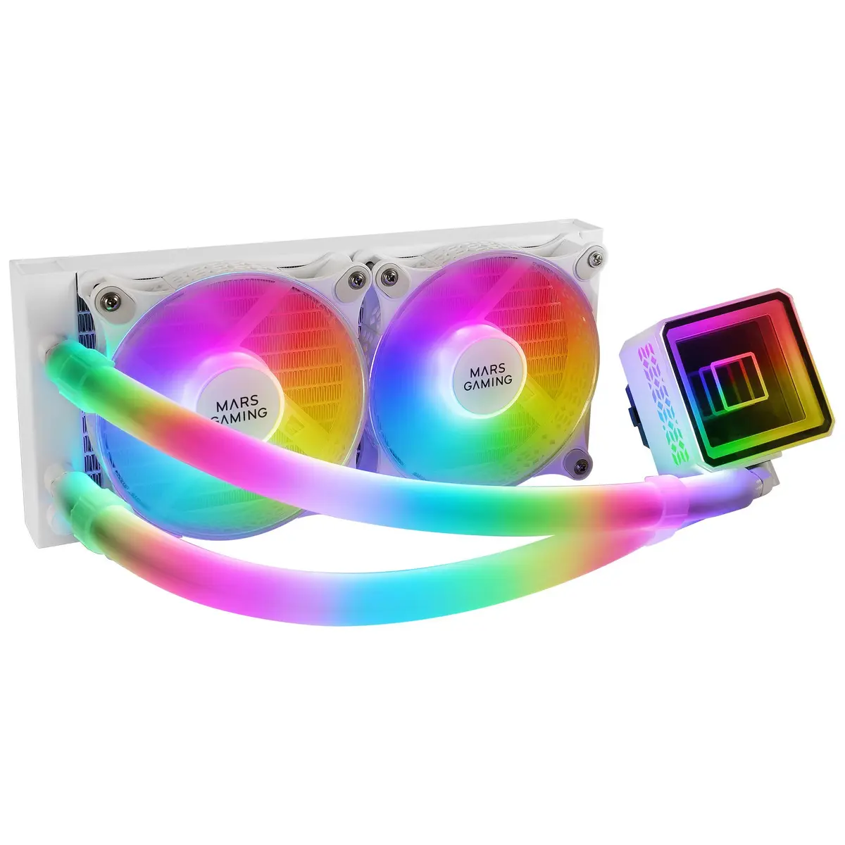 Mars Gaming ML-ULTRA240 Balts CPU �