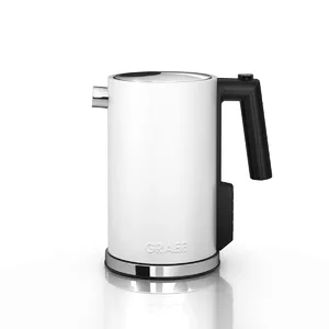 Electric kettle Graef WK901EU — 1.2 L capacity, 2015 W, white, stainless steel housing