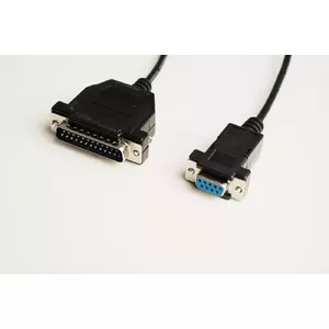 Microconnect ModemCable DB9-DB25 (3M) tīkla kabelis Melns