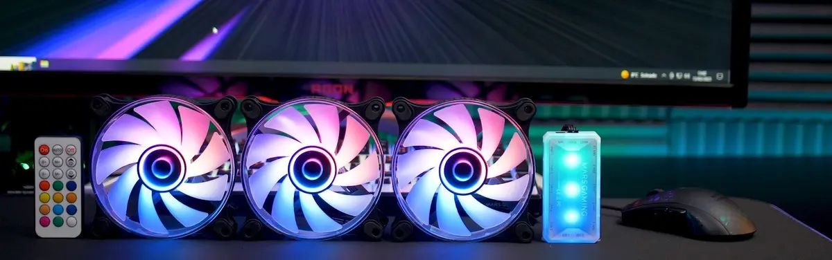 Ventilators Mars Gaming MF-3DKIT Black Photo 12