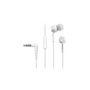 Vadu austiņas in-ear Panasonic RP-TCM115E — kabelis 1,2 m, 10–24000 Hz, 12 g, balta
