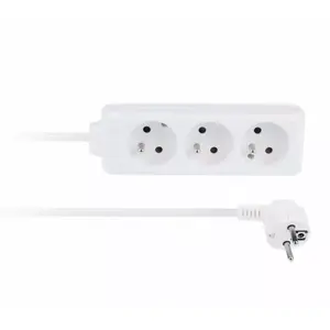 Удлинитель LIBOX LB0080-5, 3 розетки, 5 м, белый