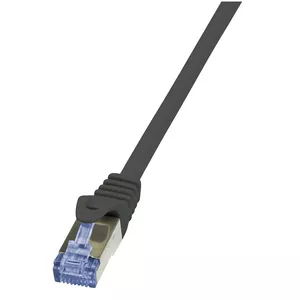 LogiLink Cat6a S/FTP, 2m tīkla kabelis Melns S/FTP (S-STP)