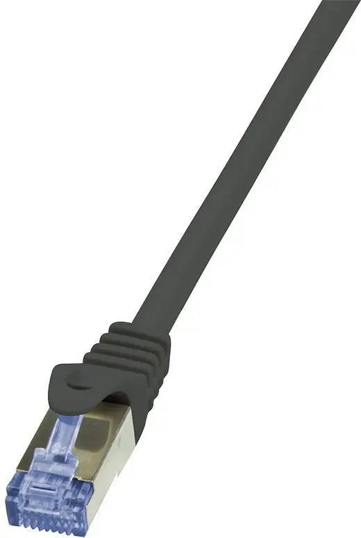 LogiLink 5m Cat6A Tīkla Kabelis Melns
