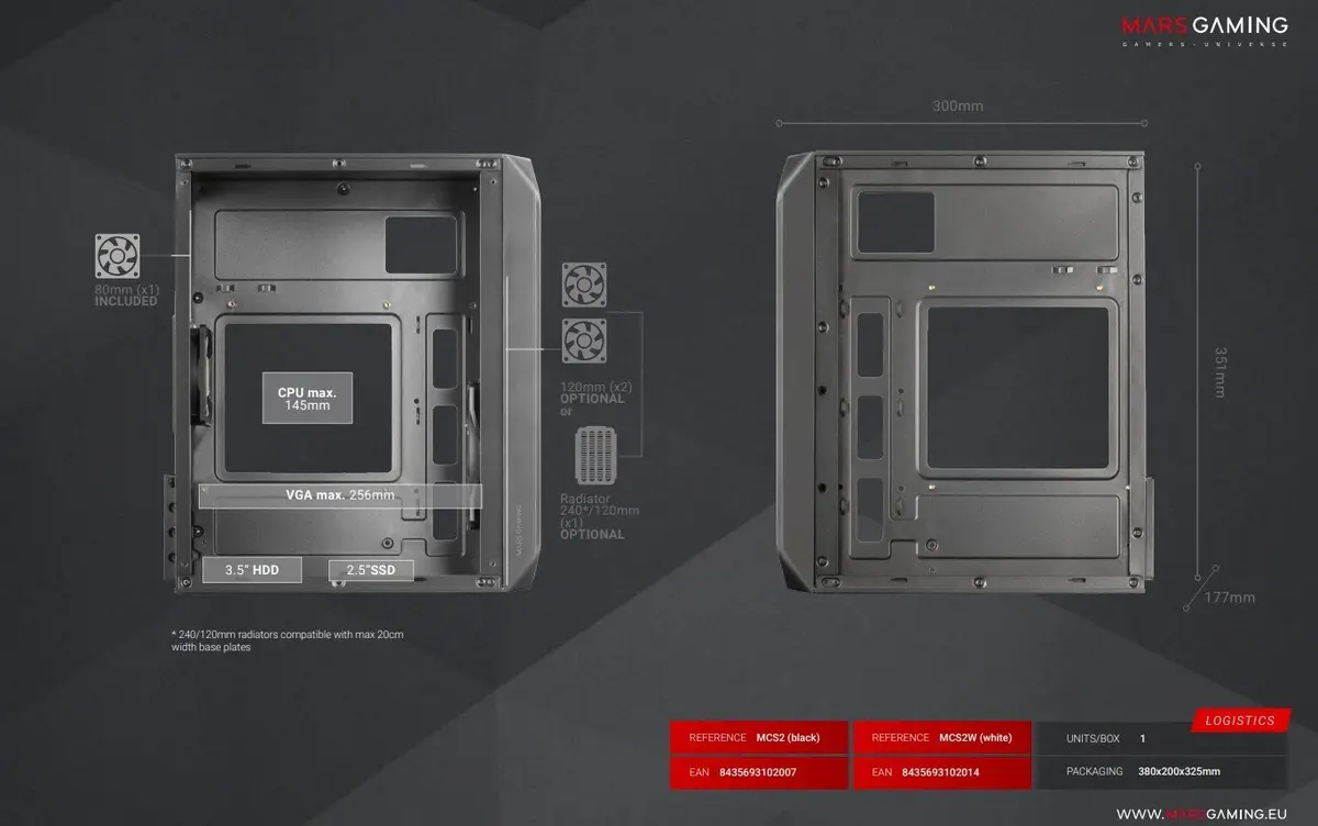 PC Case Mars Gaming MC-S2 Photo 14