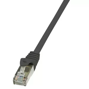 Tīkla kabelis LOGILINK Cat5e F/UTP RJ45 0,5 m, melns