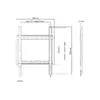 Multibrackets M Universālais sienas stiprinājums HD 100kg Photo 15