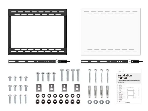 Multibrackets M Universālais sienas stiprinājums HD 100kg Photo 24