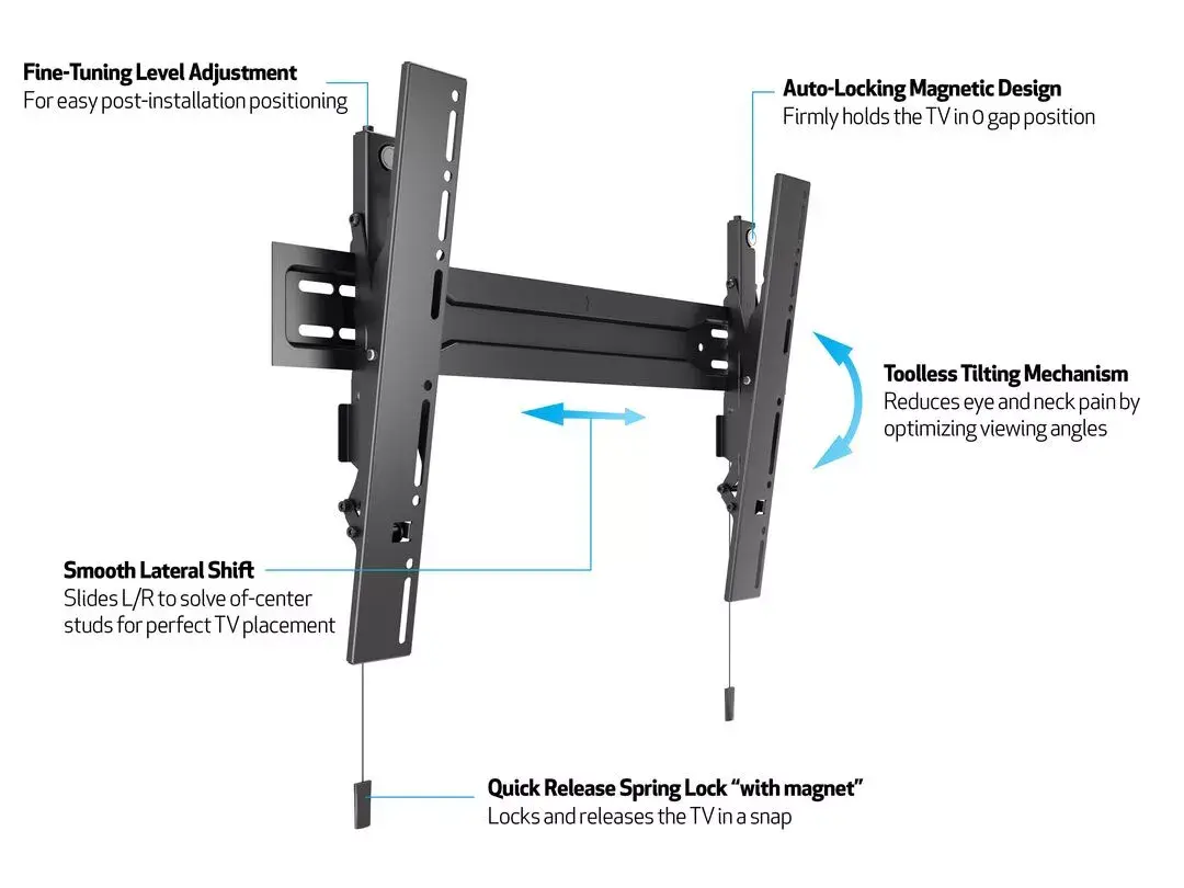 MULTIBRACKETS M VESA Wallmount Super Slim Tilt 600 MAX Photo 11