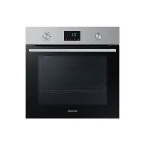 Встраиваемый электрический духовой шкаф Samsung NV68A1170BS — 68 л, 1800 Вт, нержавеющая сталь, пиролитическая очистка, Wi‑Fi