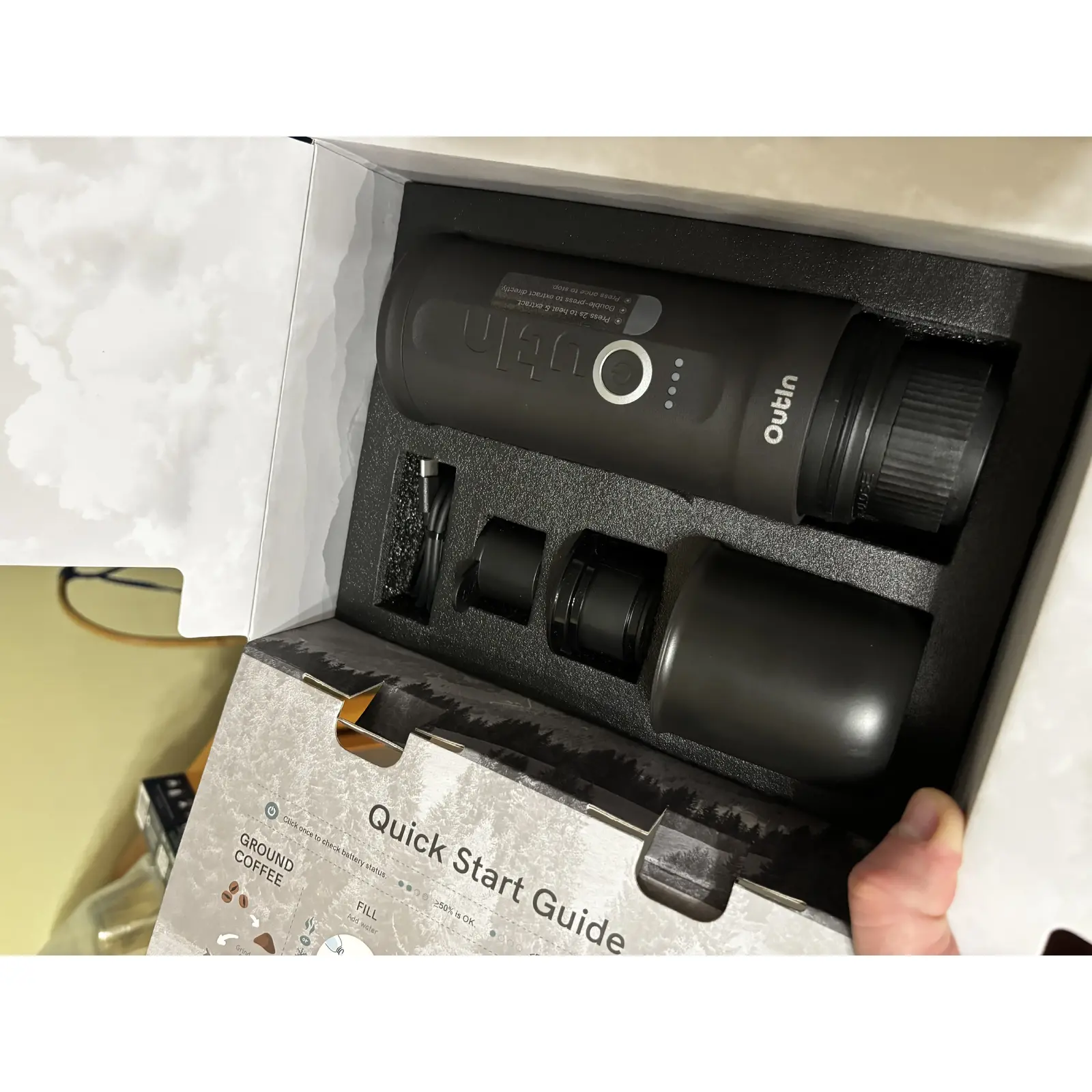Кофемашина OUTIN Outin Nano Grey Photo 67065510
