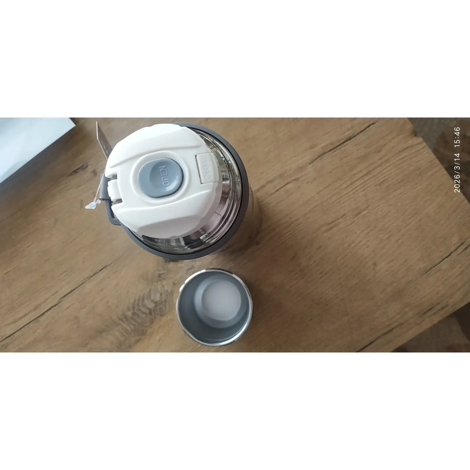 Термос ATOM 750 мл нерж. сталь вакуум 6210094 Photo 67634536