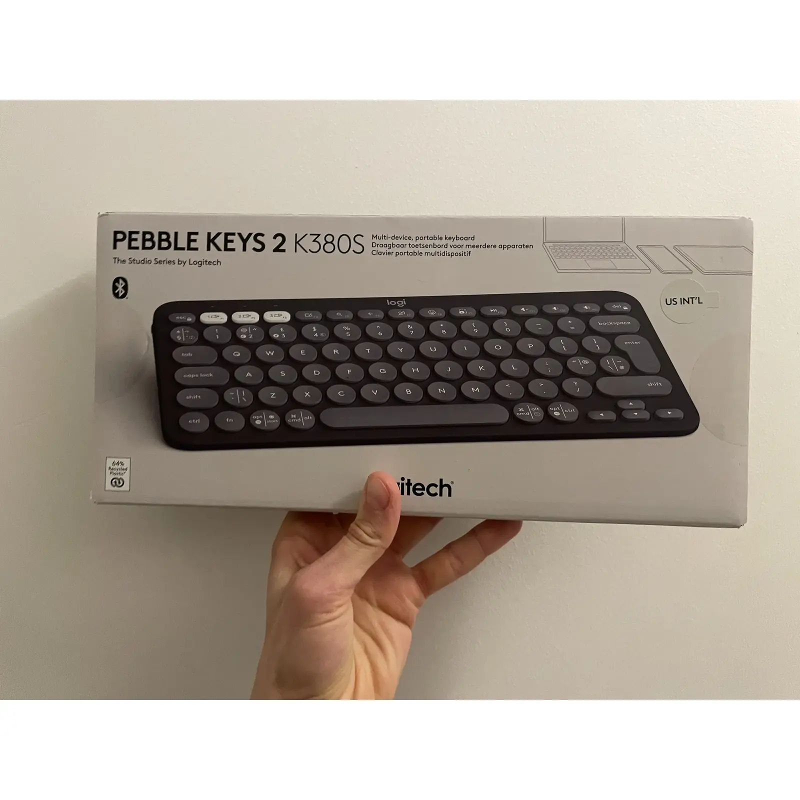 Logitech Pebble Keys 2 K380s keyboard 920-011851 Photo 67657651