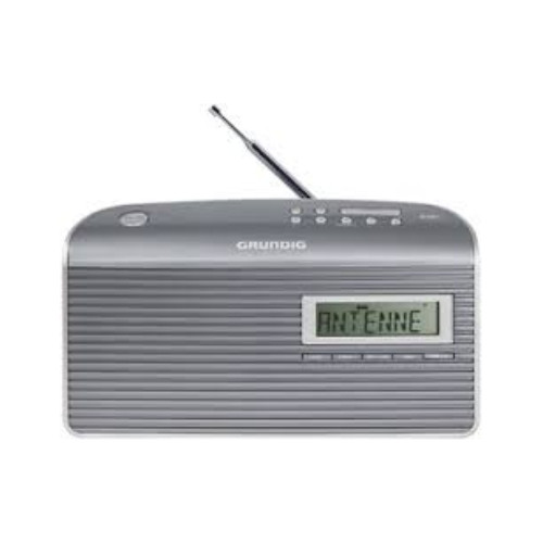 Grundig Music GS 7000 DAB+ radio Portable Analog & Digital Grey,Silver