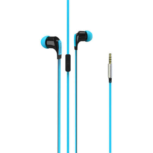 Vivanco 36484 mobile headset Binaural In-ear Black,Blue Wired