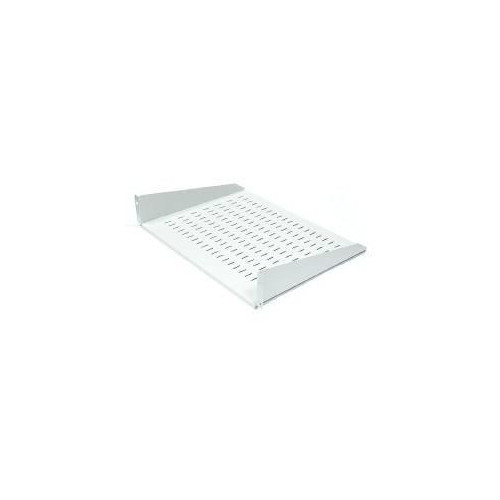 apraNET Equipment shelf 19'', perforated, 2U, 220mm