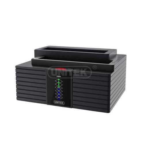Unitek Dual HDD USB 3.0. docking station + offline clone function, Y-3025