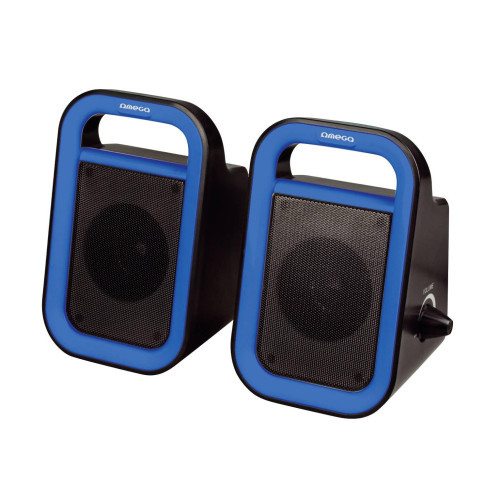 OMEGA OG119BBL 2x3W USB Stereo Skaļruņi Blue