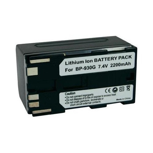 Conrad CANON BP930G camera/camcorder battery Lithium-Ion (Li-Ion) 2200 mAh