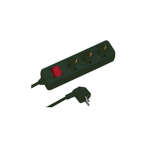 REV 512371555 surge protector 3 AC outlet(s) 250 V 1.4 m Black
