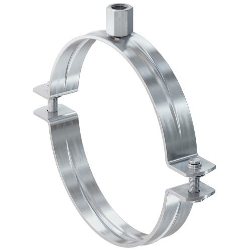 Fischer FRSN Pipe clamp Stainless steel
