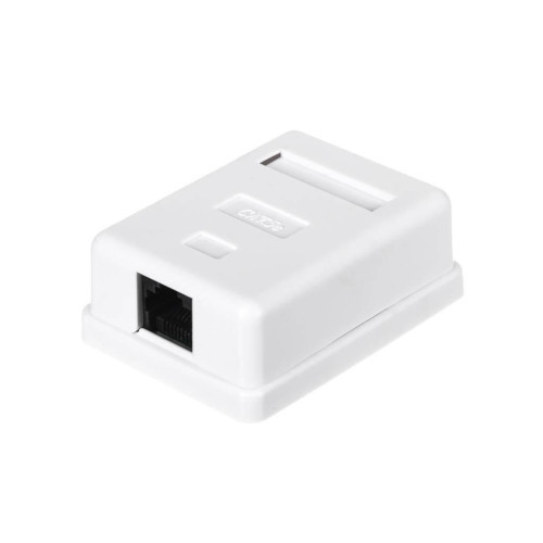 Netrack complete wall outlet 1xRJ45 UTP 8p8c Cat5e LSA