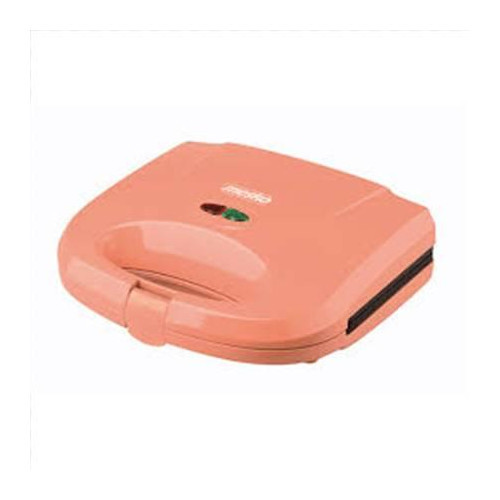 Mesko MS 3029o Sandwich maker, 750W, Non-stick plated, Ready light indicator, Slide-resistant feet, Orange Mesko