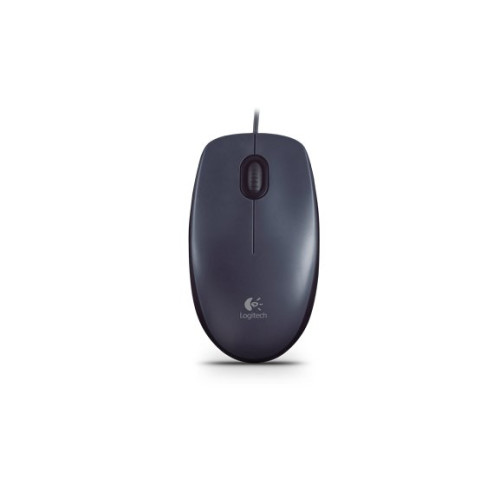 Logitech M90 USB Optical 1000DPI Ambidextrous Black mice