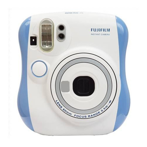 Fujifilm instax mini 25 Blue, Focus 0.5m - ∞, Lithium, Instant camera