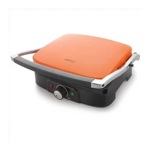 Camry CR 6607 Electric grill, Temperature control, Stainless steel body, 1500W, Orange Camry
