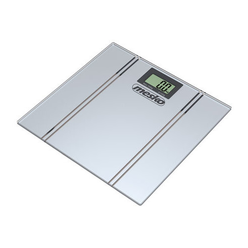Mesko MS 8144 Bathroom scales, Capacity 150 kg, Graduation 100 g, Big LCD screen, Auto-zero/Auto-off Mesko