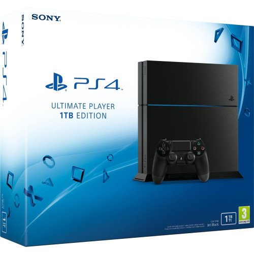 Sony Playstation 4 1TB (PS4) BLACK Ultimate Player Edition