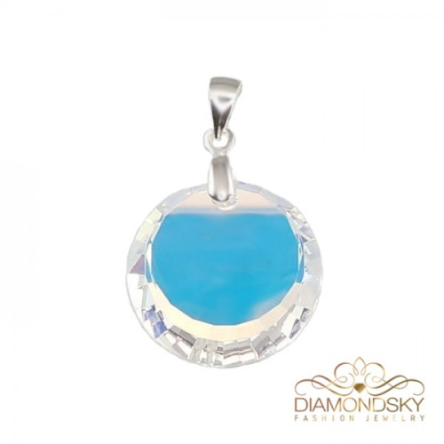 Кулон "Летний День" с кристаллами Swarovski™