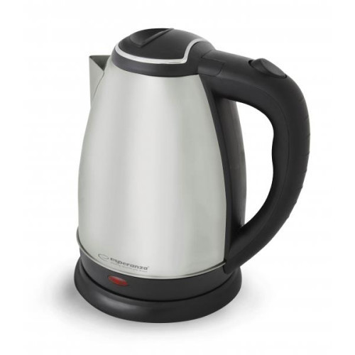 Esperanza EKK004S Electric Kettle TUGELA 1,8 L, SILVER unpolished